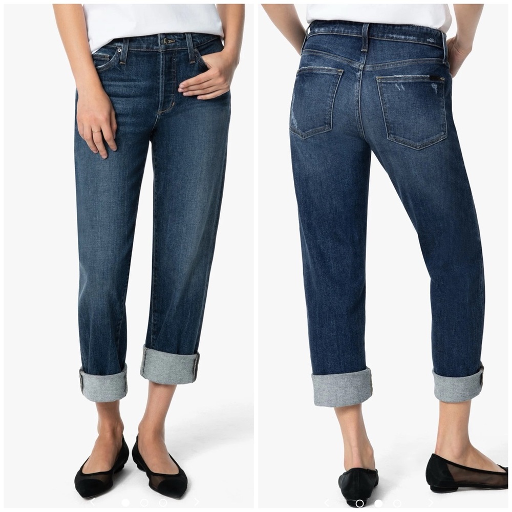 Joe's Jeans Blue Boyfriend Relaxed Fit The Niki